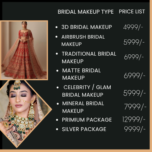 bridal makeup type