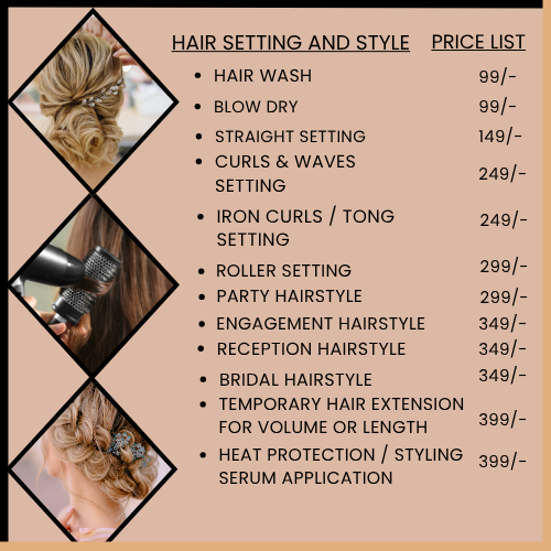 hair setting and style